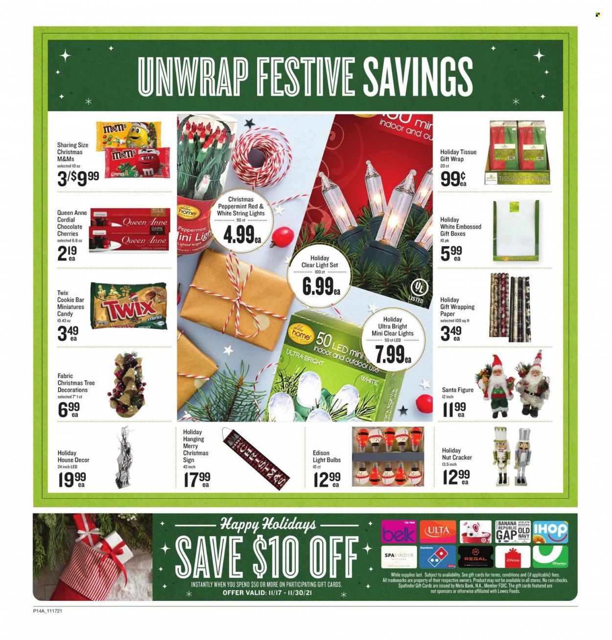 Lowes Foods (NC, SC) Weekly Ad Flyer November 17 to November 24