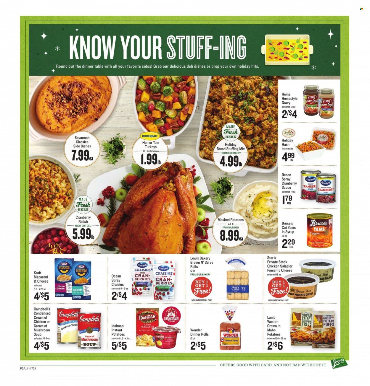 Lowes Foods (NC, SC) Weekly Ad Flyer November 17 to November 24