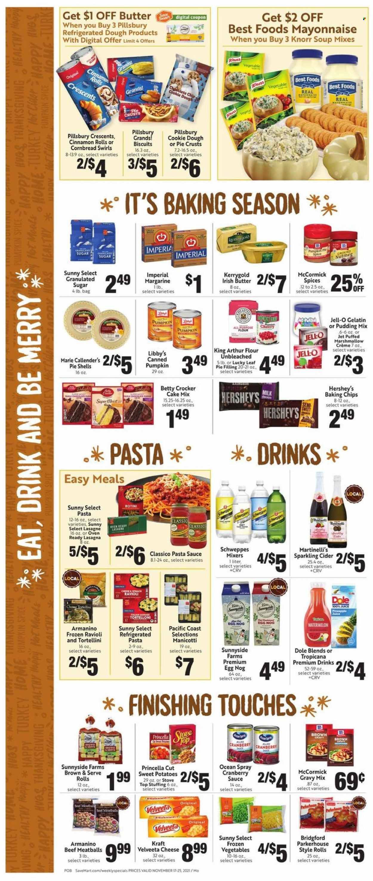 Save Mart (CA, NV) Weekly Ad Flyer November 17 to November 24