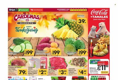 Cardenas (CA, NV) Weekly Ad Flyer November 17 to November 24