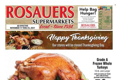 Rosauers (ID, MT, OR, WA) Weekly Ad Flyer November 17 to November 24