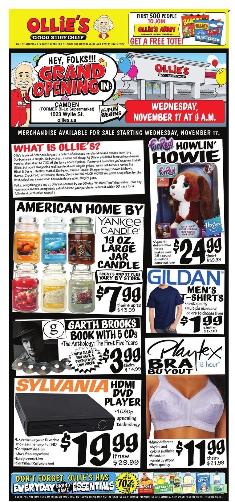 Ollie's Bargain Outlet (SC) Weekly Ad Flyer November 17 to November 24