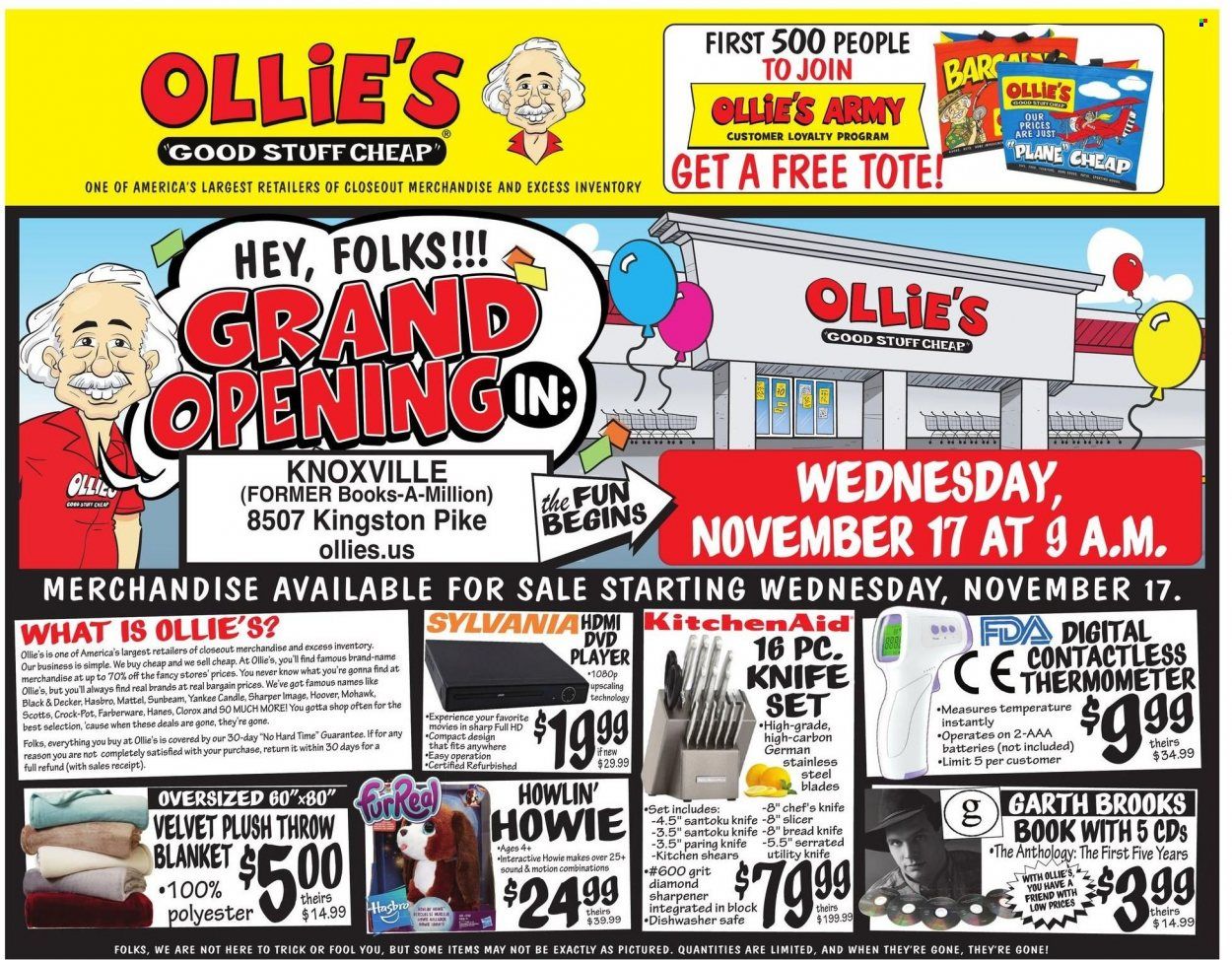 Ollie's Bargain Outlet (TN) Weekly Ad Flyer November 17 to November 24