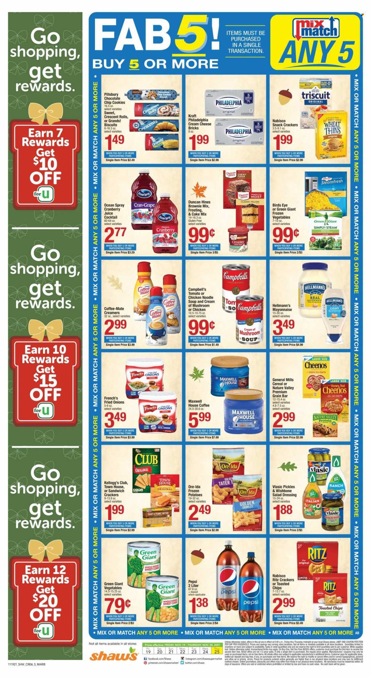 Shaw’s (MA, ME, NH, RI, VT) Weekly Ad Flyer November 18 to November 25