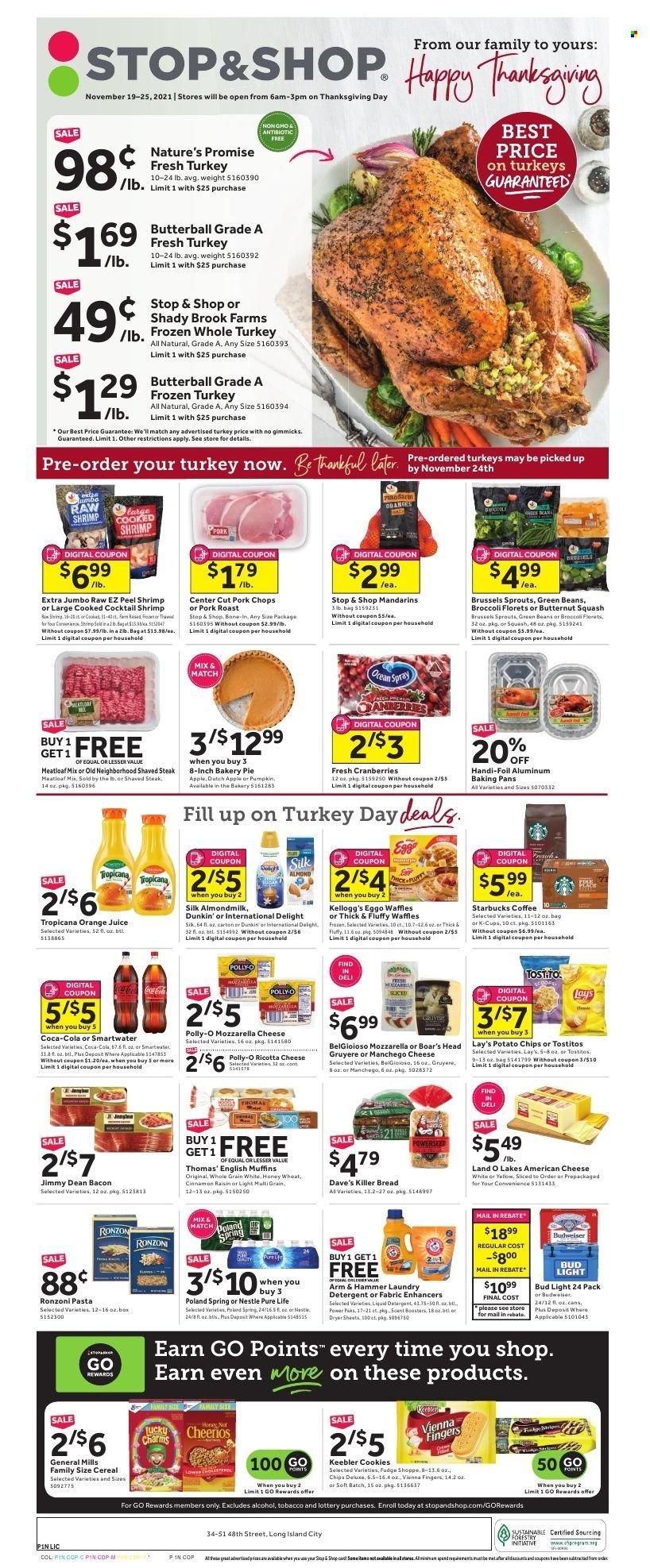Stop & Shop (NY) Weekly Ad Flyer November 18 to November 25