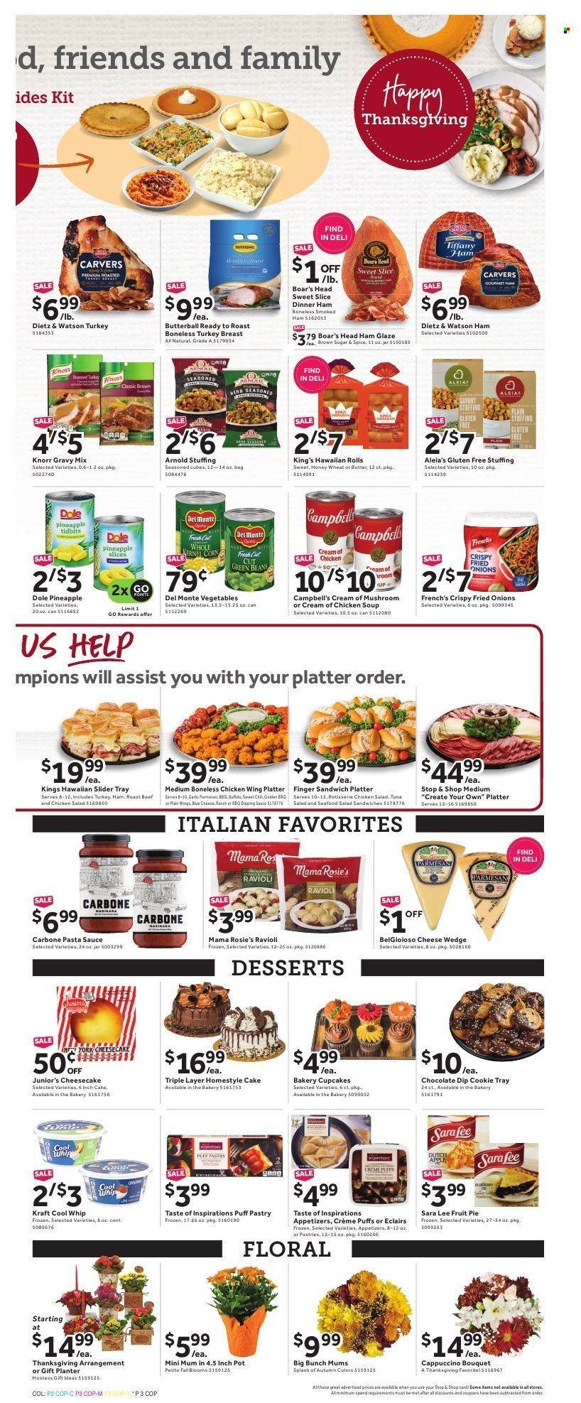 Stop & Shop (NY) Weekly Ad Flyer November 18 to November 25