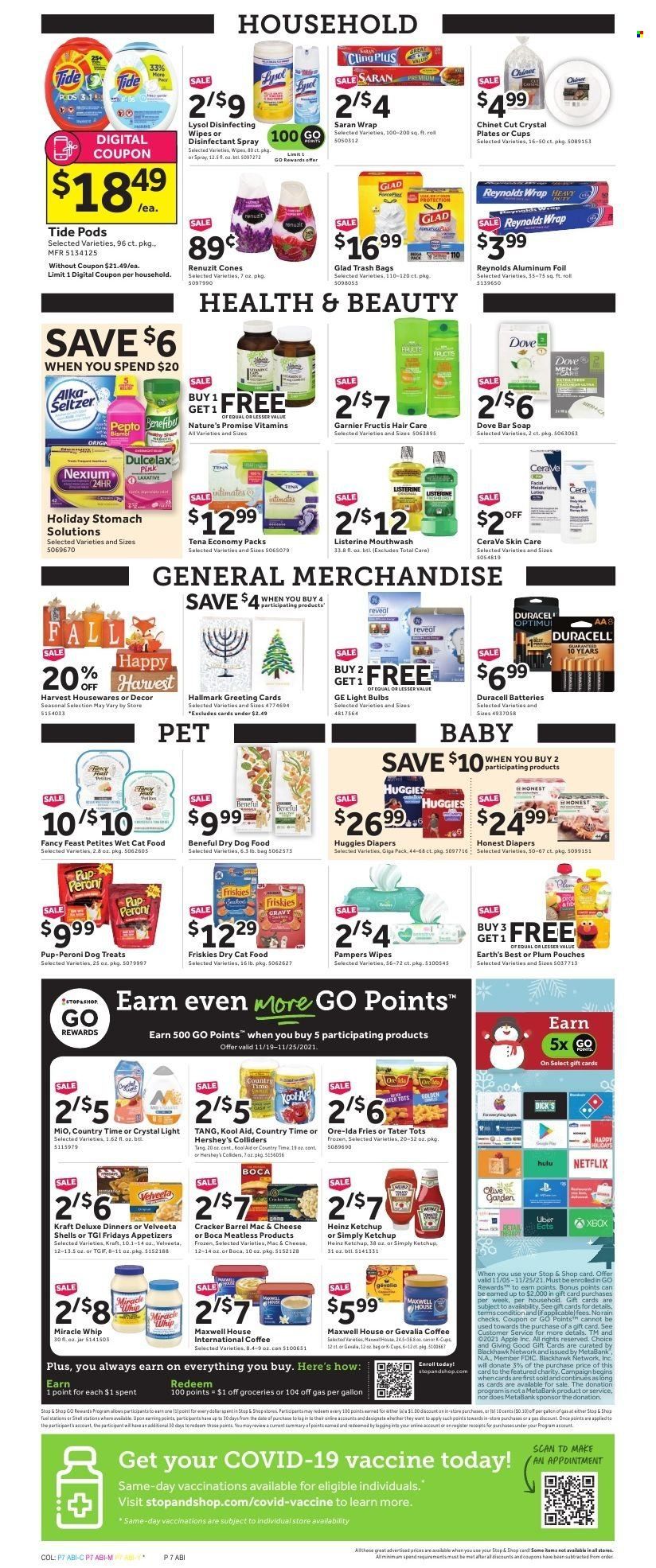 Stop & Shop (RI) Weekly Ad Flyer November 18 to November 25