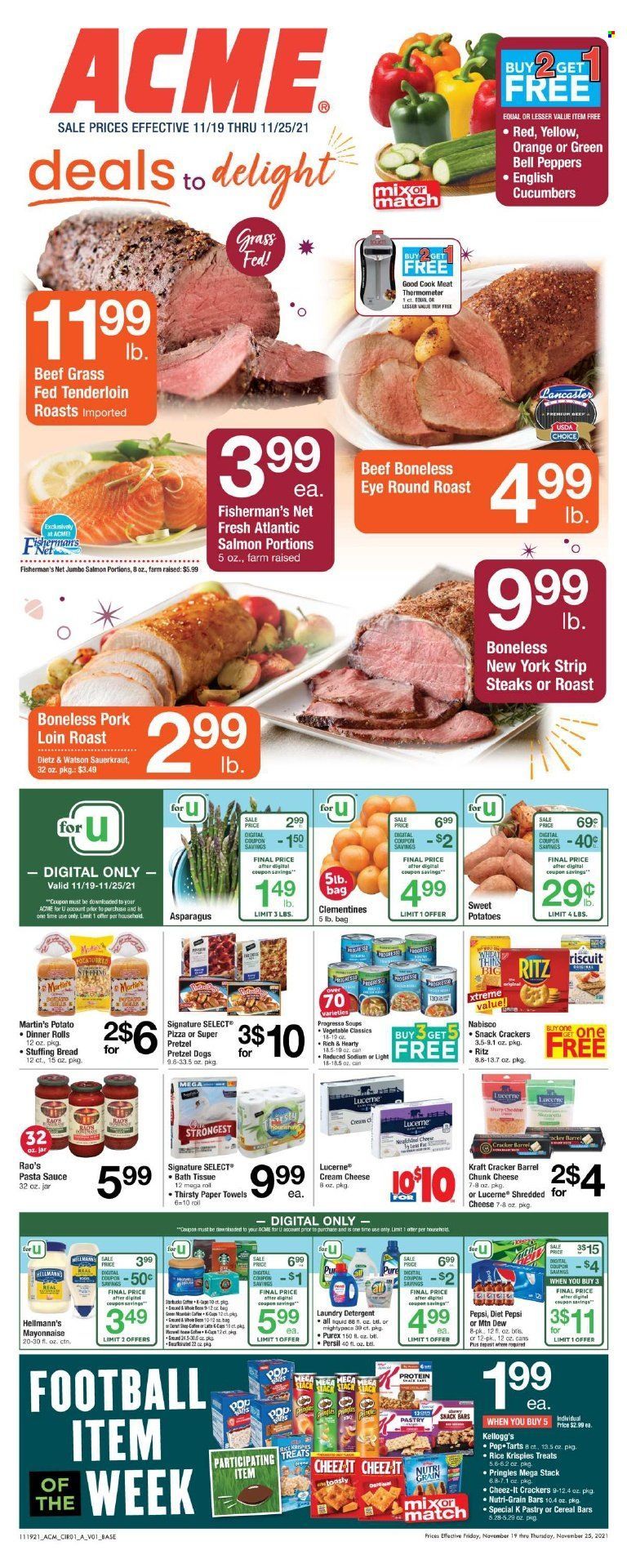 ACME (DE, NJ, NY, PA) Weekly Ad Flyer November 18 to November 25