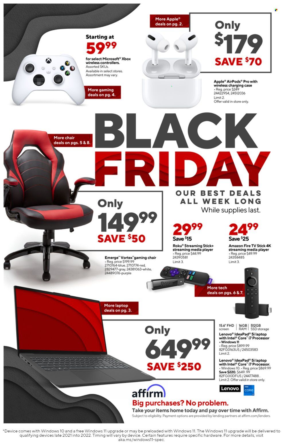 Staples Weekly Ad Flyer November 18 to November 25
