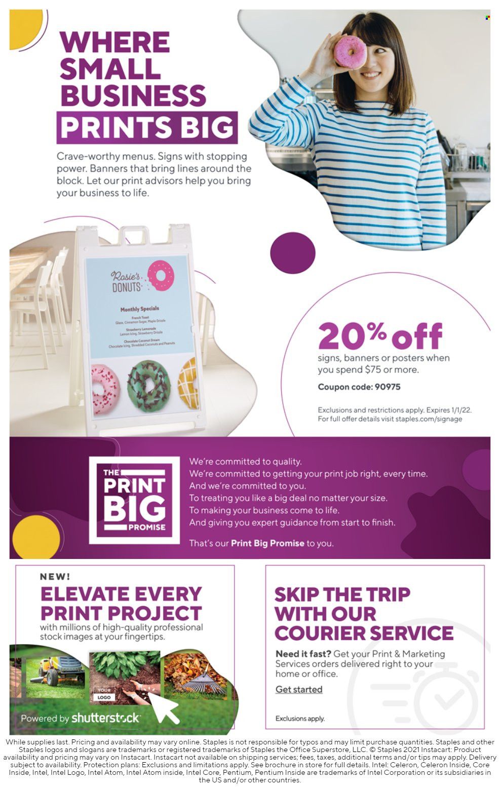 Staples Weekly Ad Flyer November 18 to November 25