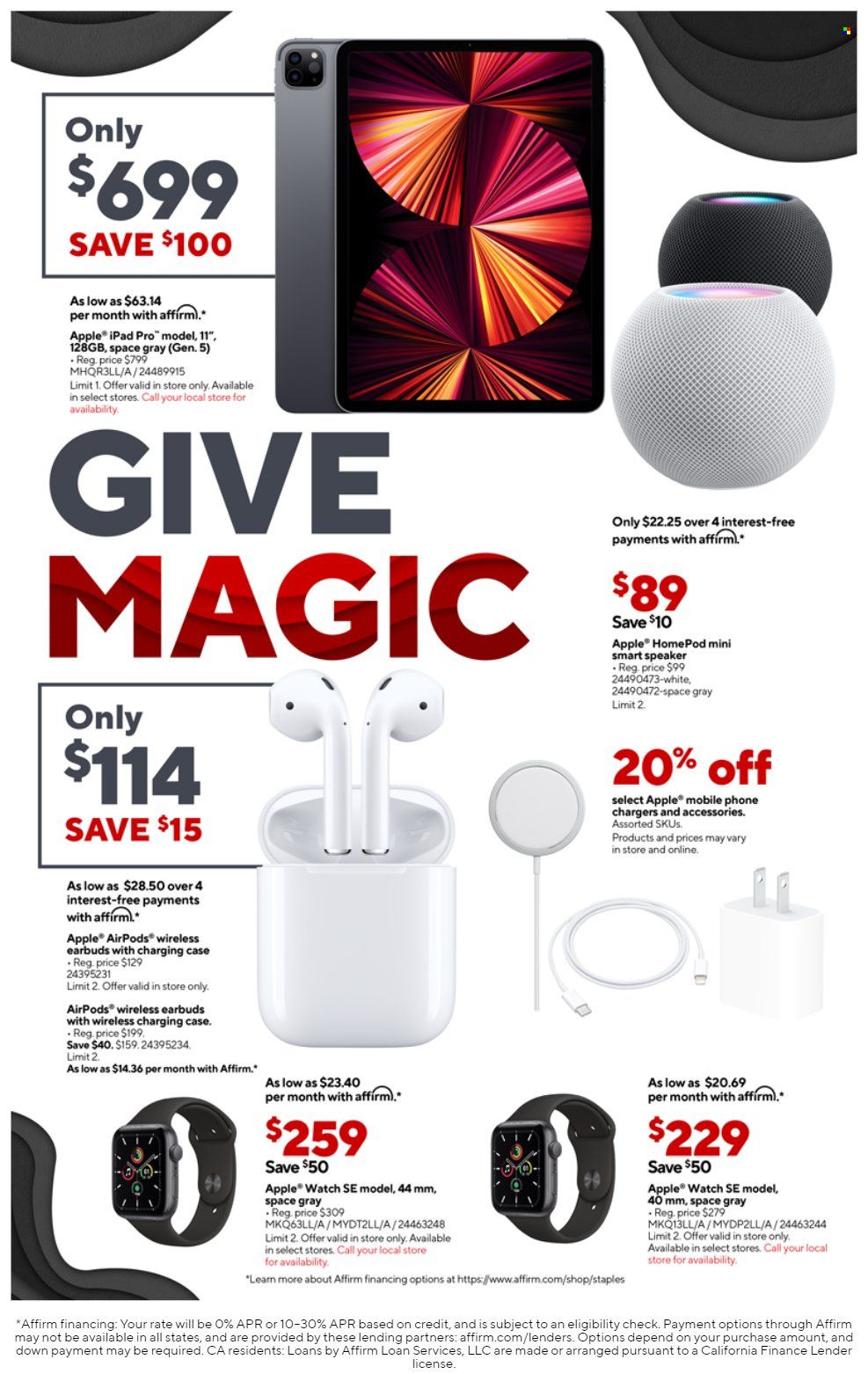 Staples Weekly Ad Flyer November 18 to November 25