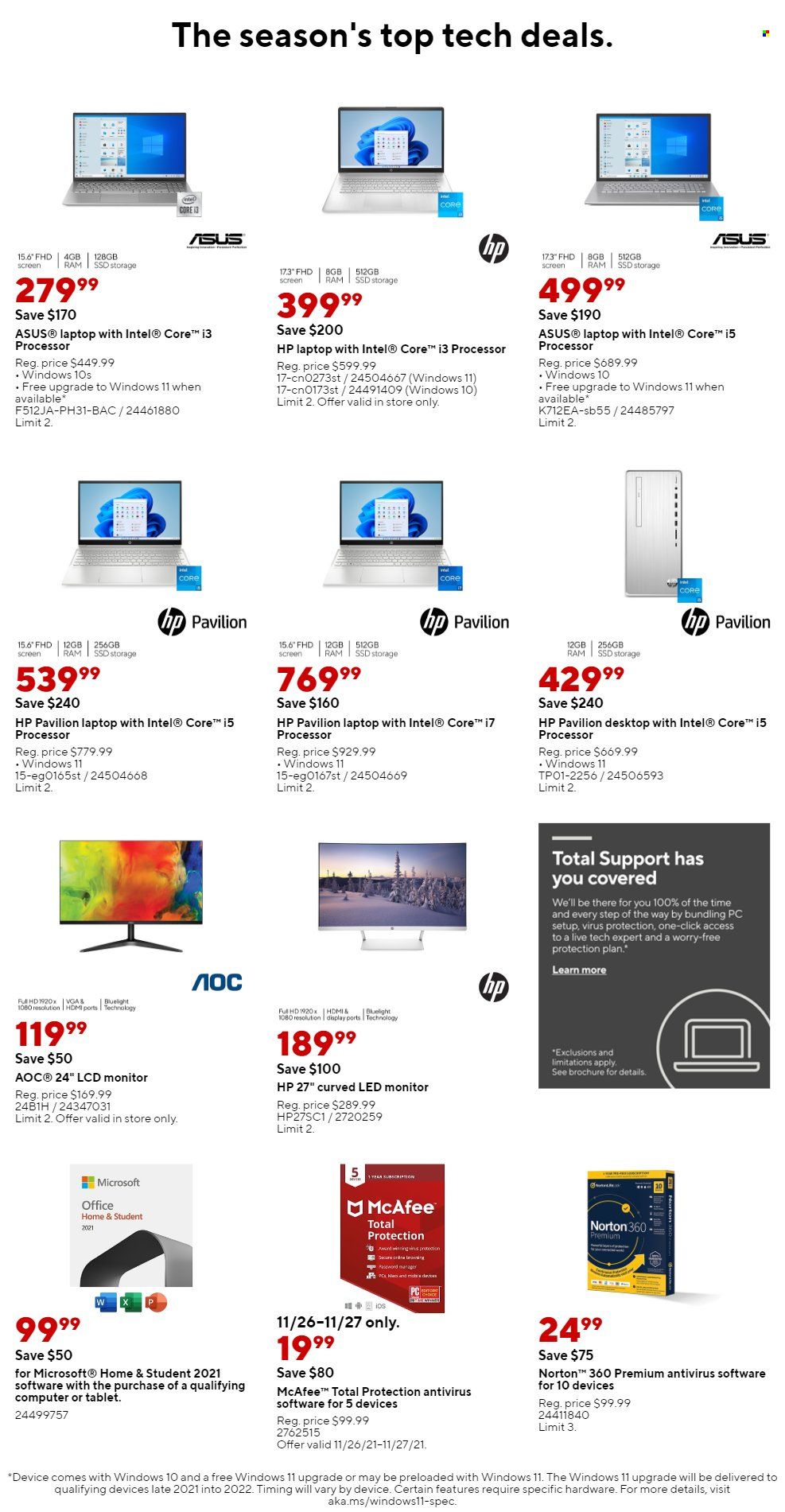 Staples Weekly Ad Flyer November 18 to November 25