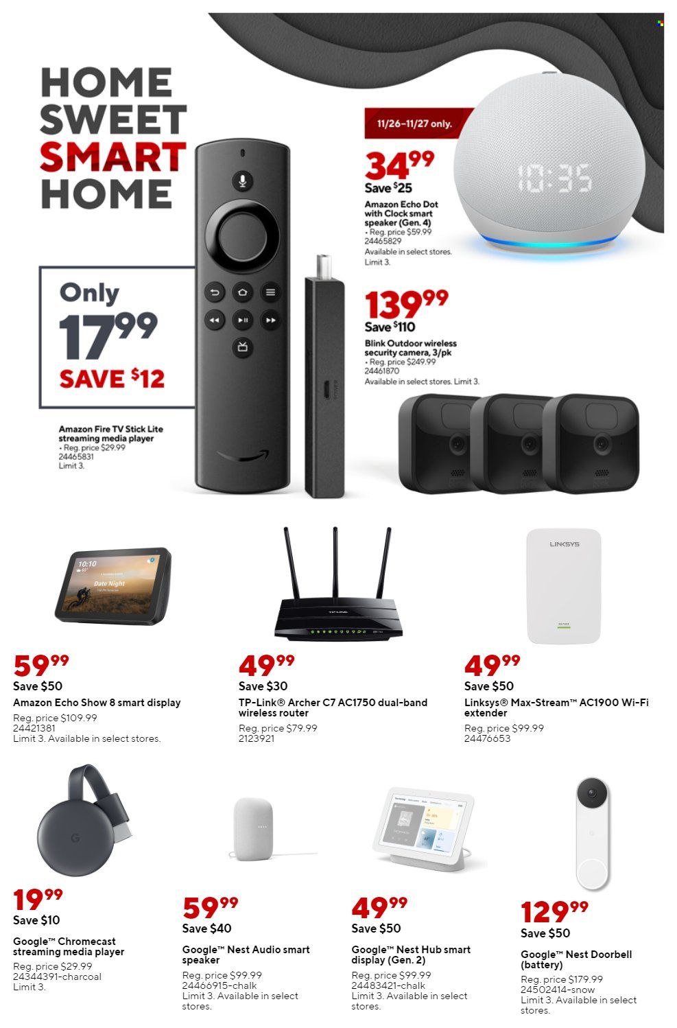 Staples Weekly Ad Flyer November 18 to November 25