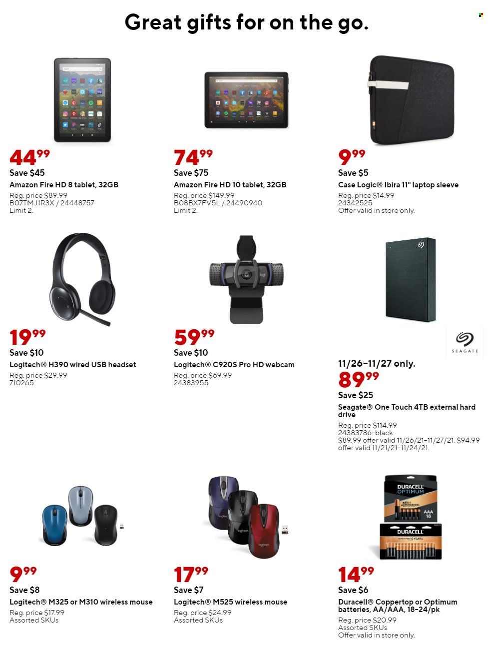 Staples Weekly Ad Flyer November 18 to November 25