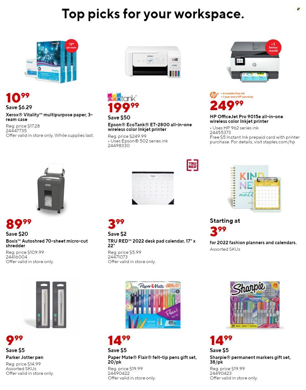 Staples Weekly Ad Flyer November 18 to November 25