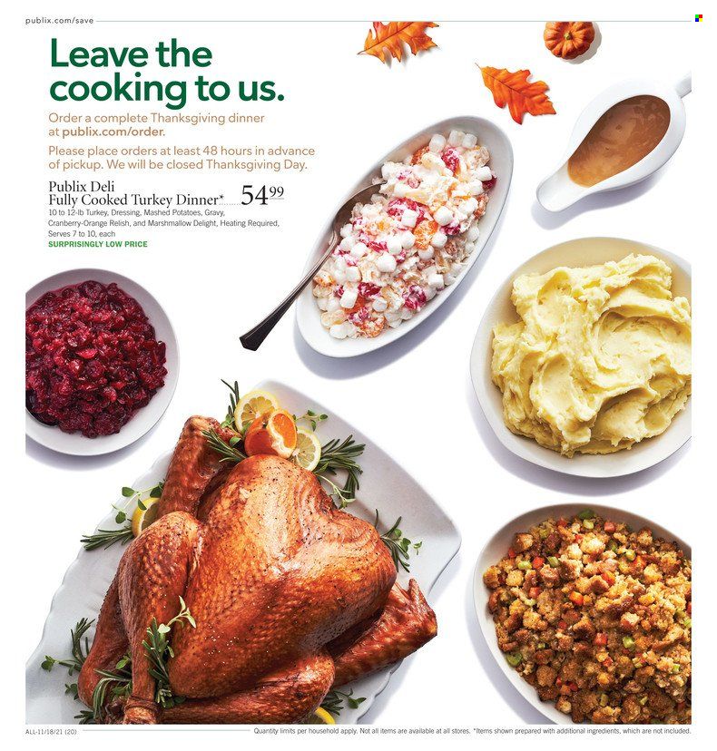 Publix (AL, FL, GA, NC, SC, TN) Weekly Ad Flyer November 18 to November 25