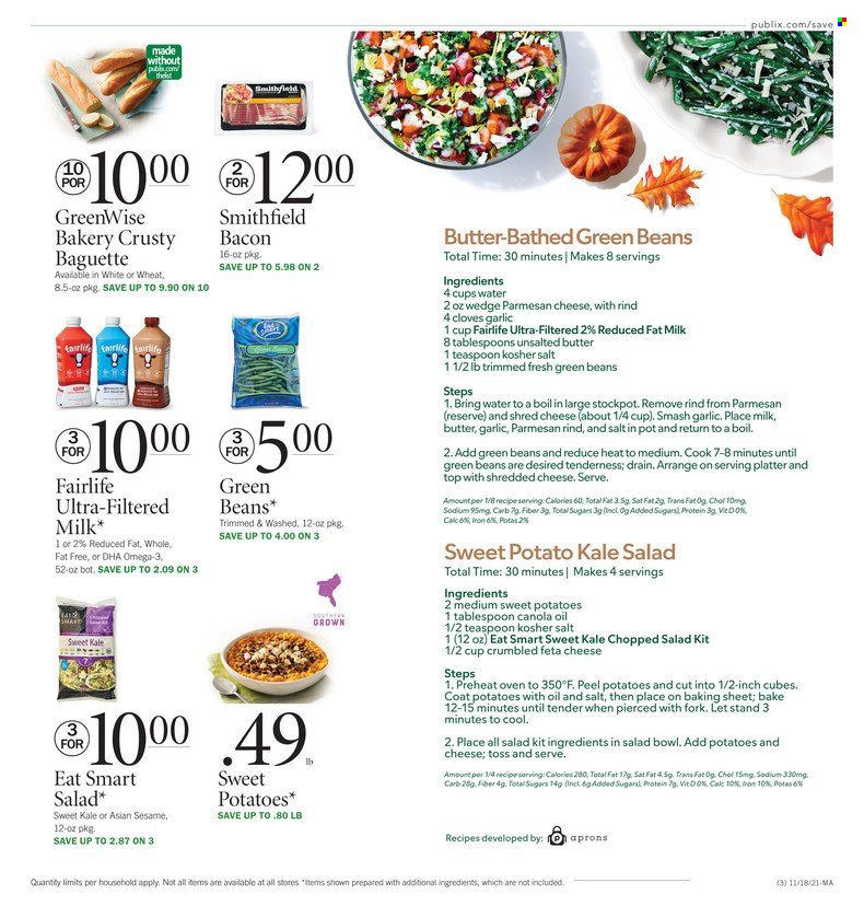 Publix (AL, FL, GA, NC, SC, TN) Weekly Ad Flyer November 18 to November 25