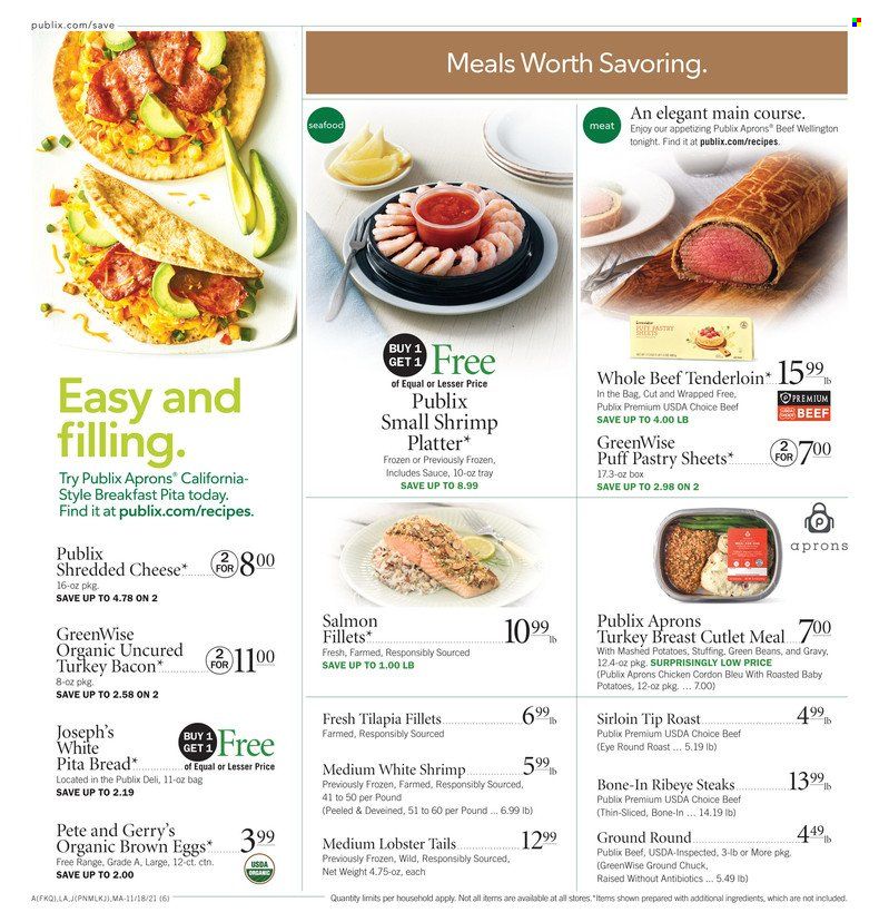 Publix (AL, FL, GA, NC, SC, TN) Weekly Ad Flyer November 18 to November 25