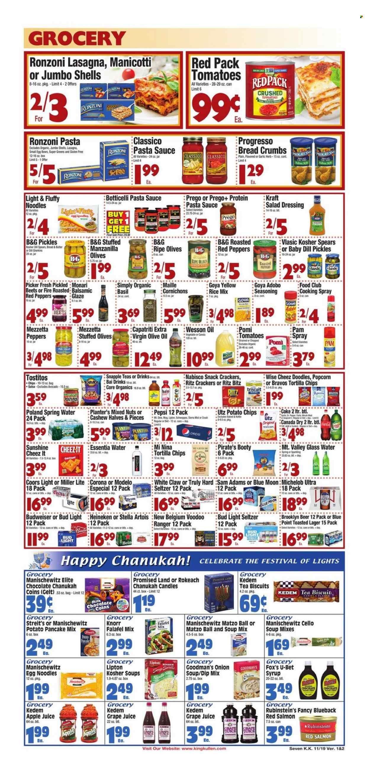 King Kullen (NY) Weekly Ad Flyer November 18 to November 25