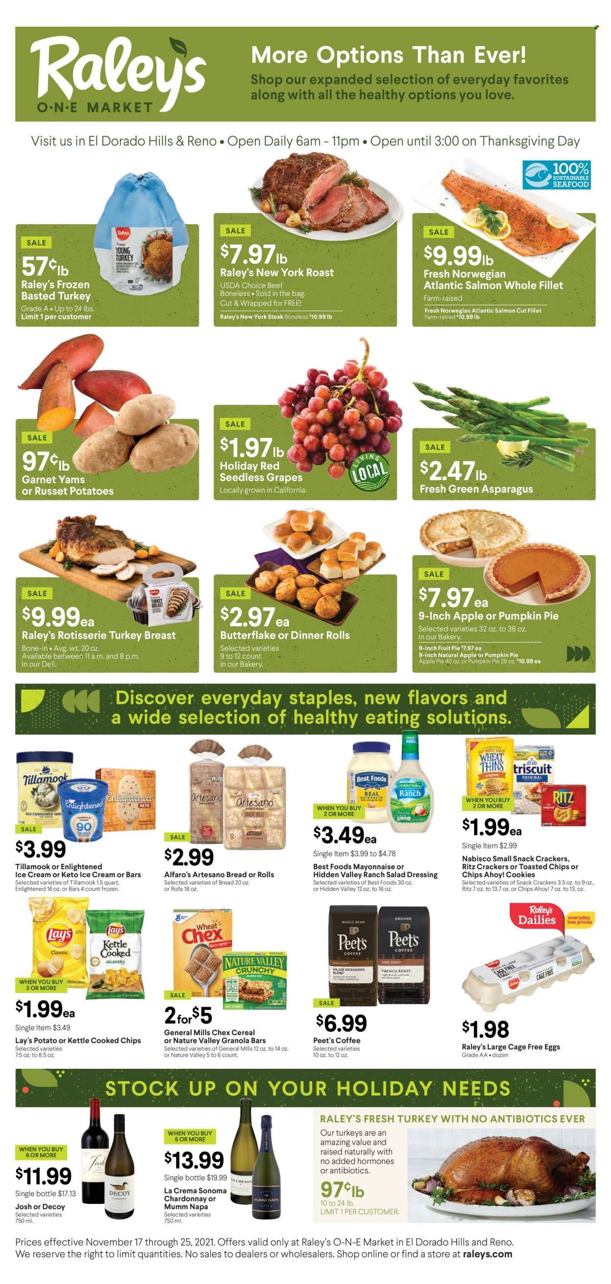 Raley's (CA, NV) Weekly Ad Flyer November 18 to November 25