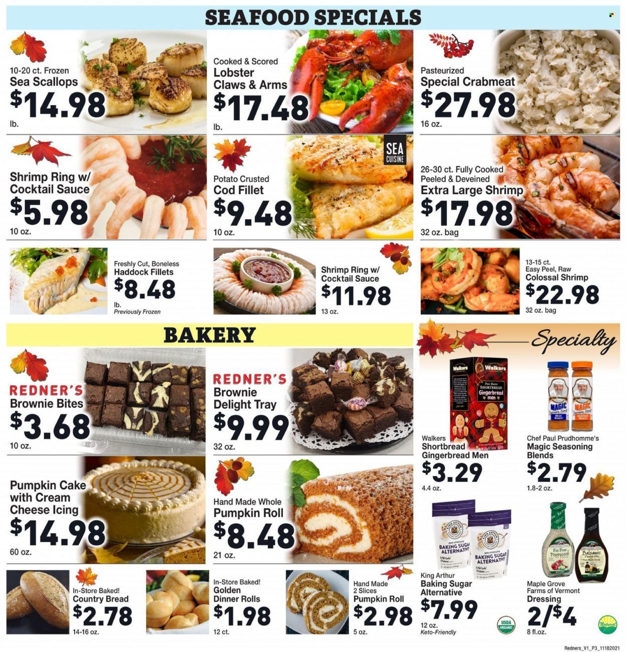 Redner's Markets (DE, MD, PA) Weekly Ad Flyer November 18 to November 25