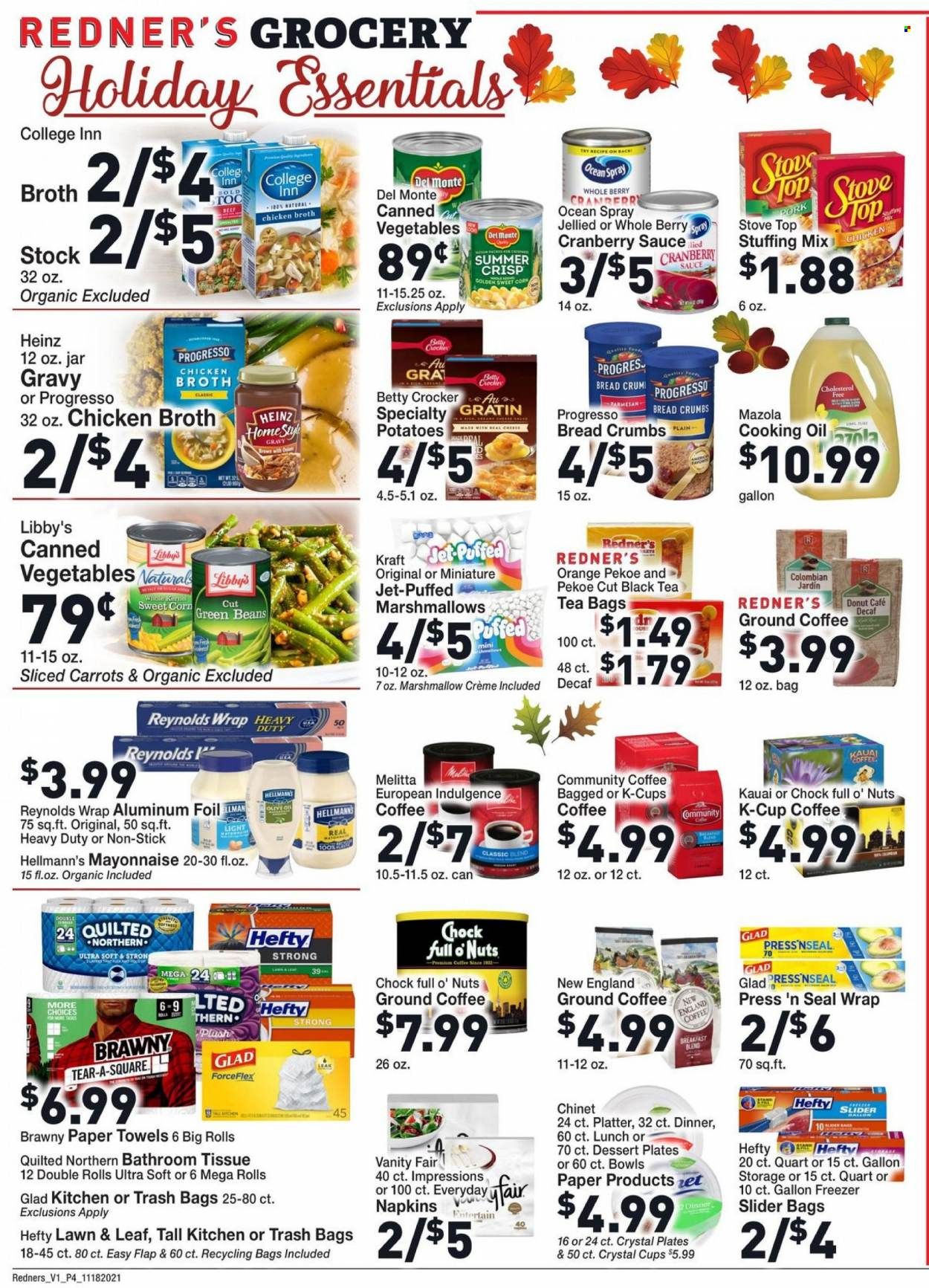 Redner's Markets (DE, MD, PA) Weekly Ad Flyer November 18 to November 25
