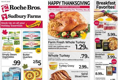 Roche Bros. (MA) Weekly Ad Flyer November 18 to November 25