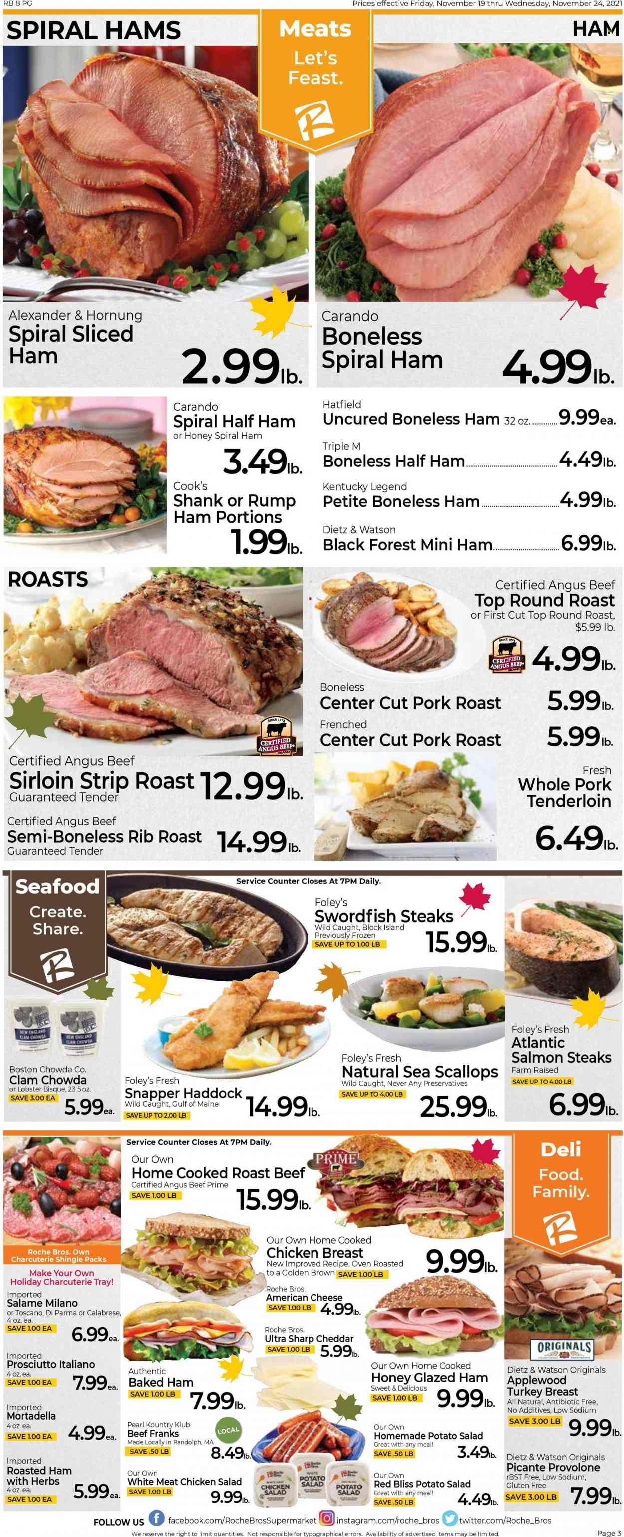 Roche Bros. (MA) Weekly Ad Flyer November 18 to November 25
