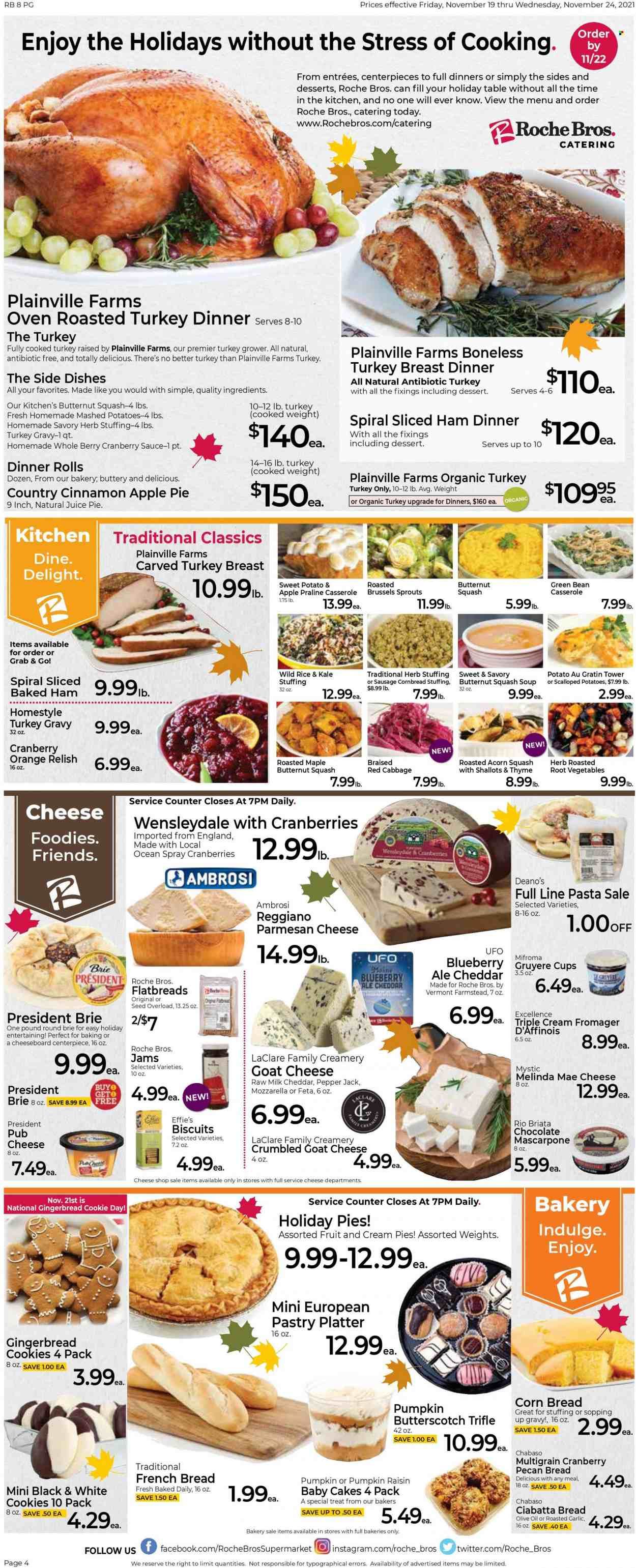Roche Bros. (MA) Weekly Ad Flyer November 18 to November 25