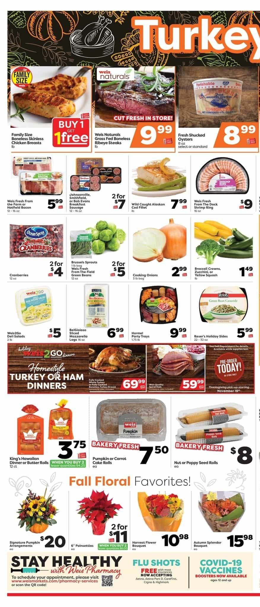 Weis (MD, NY, PA) Weekly Ad Flyer November 18 to November 25