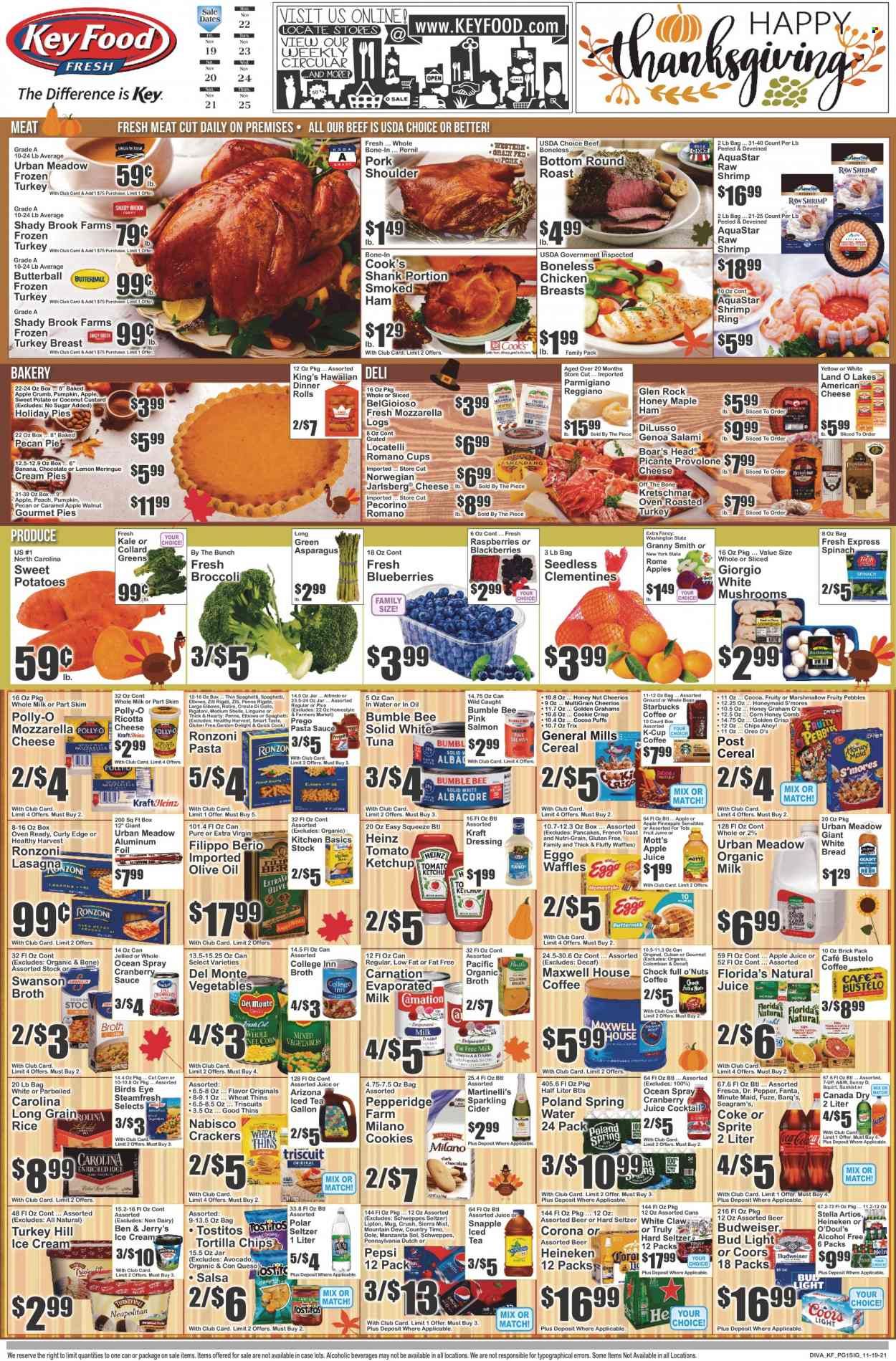 Key Food (NY) Weekly Ad Flyer November 18 to November 25