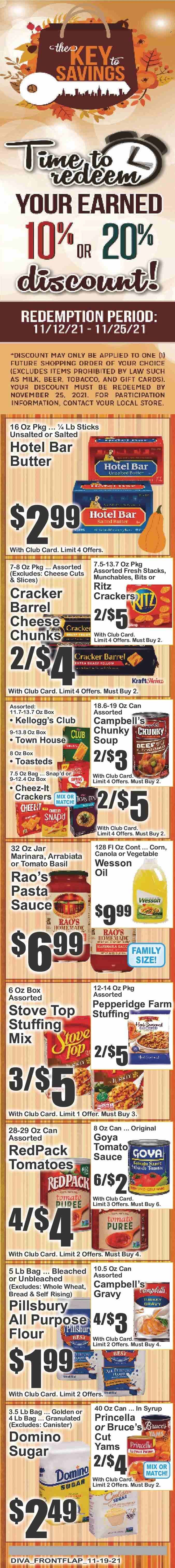 Key Food (NY) Weekly Ad Flyer November 18 to November 25