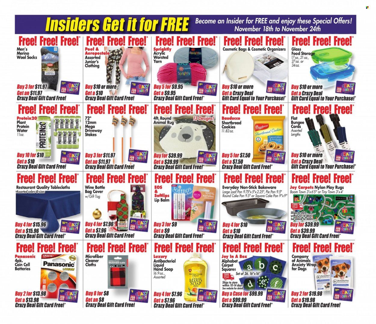 Ocean State Job Lot (CT, MA, ME, NH, NJ, NY, RI) Weekly Ad Flyer November 18 to November 25