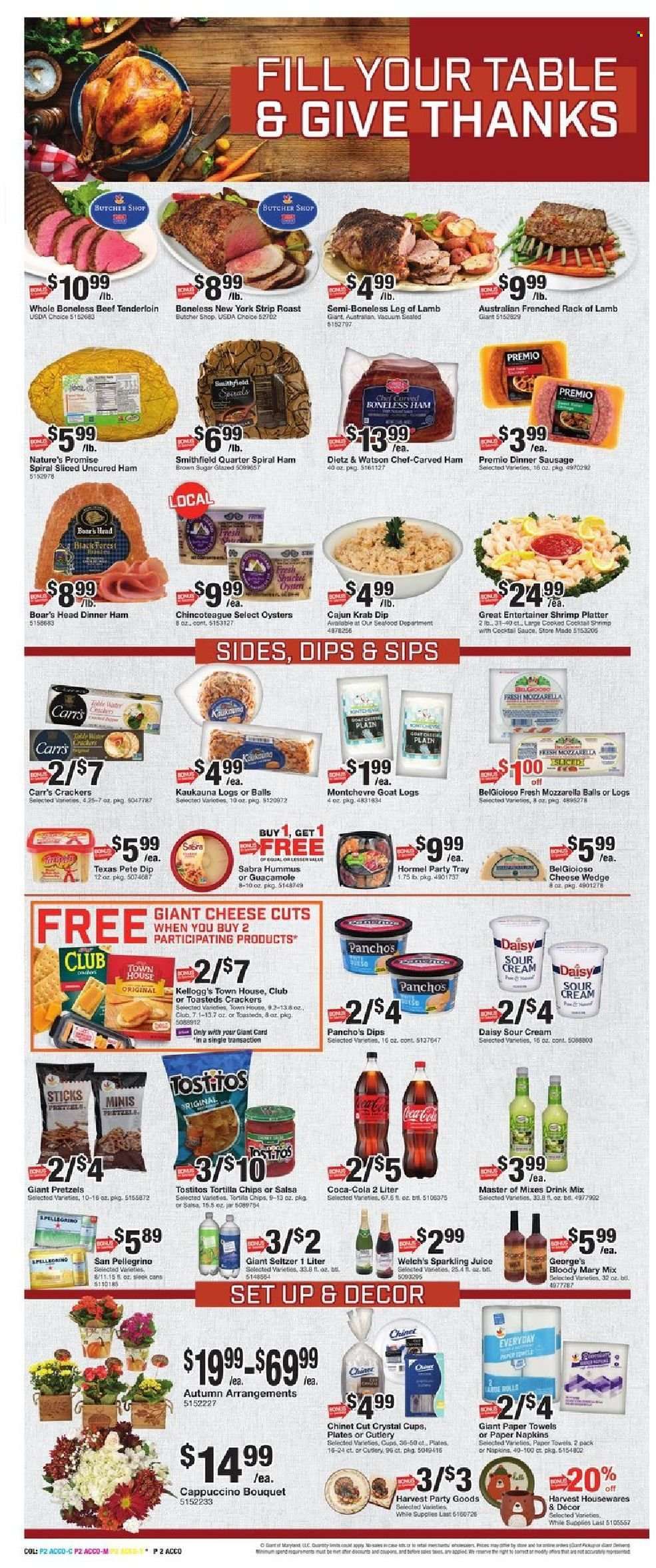 Giant Food (DE, MD, VA) Weekly Ad Flyer November 18 to November 25