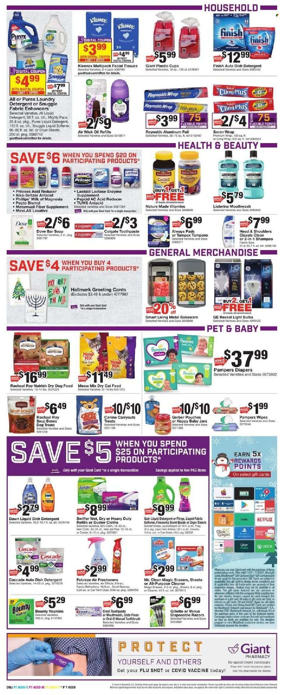 Giant Food (DE, MD, VA) Weekly Ad Flyer November 18 to November 25