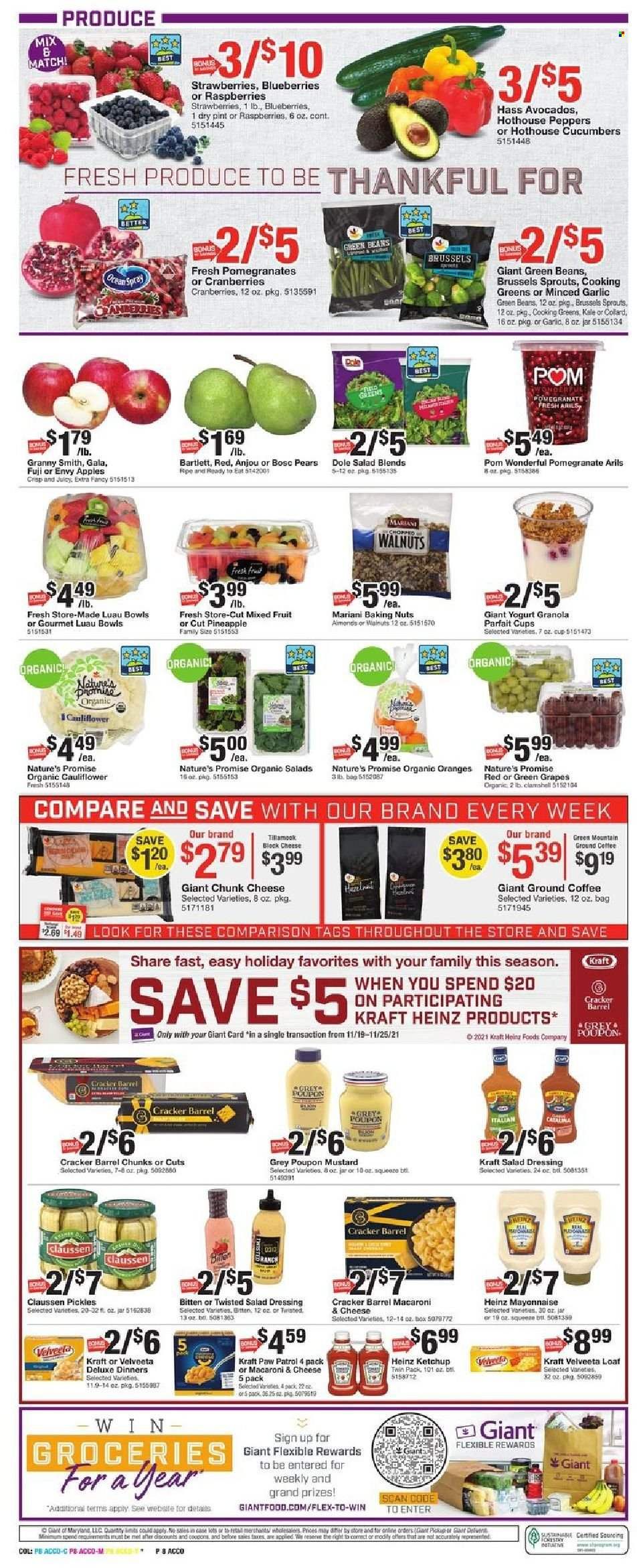 Giant Food (DE, MD, VA) Weekly Ad Flyer November 18 to November 25