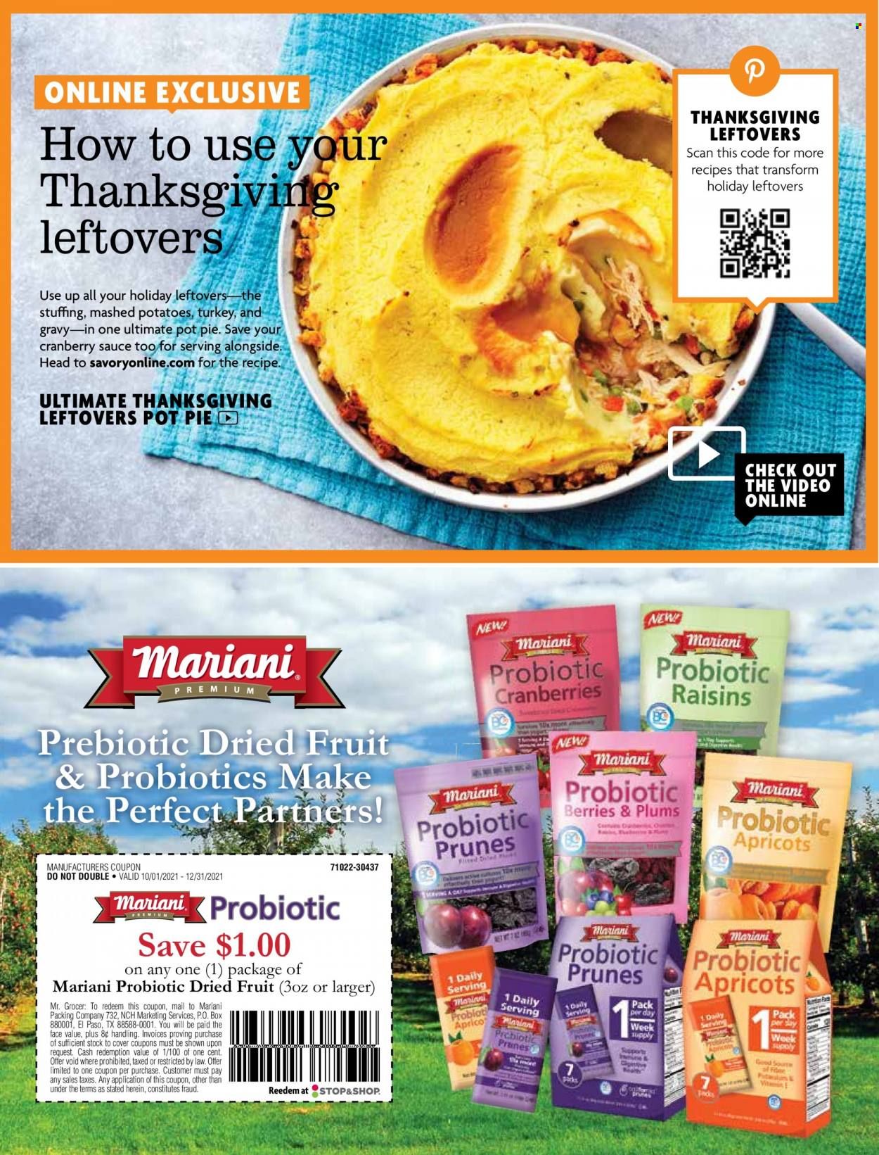 Stop & Shop (CT, MA, NJ, NY, RI) Weekly Ad Flyer November 18 to November 25