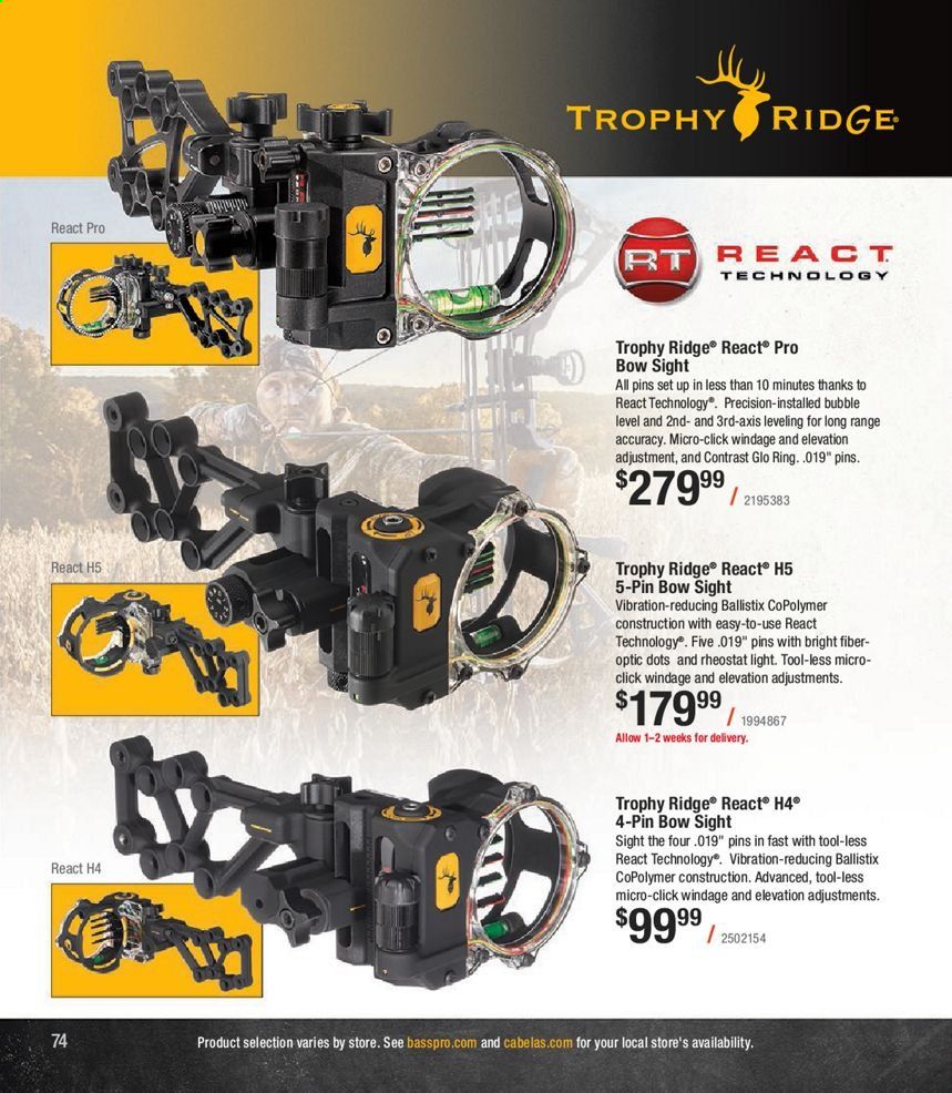 Cabela's Weekly Ad Flyer November 18 to November 25