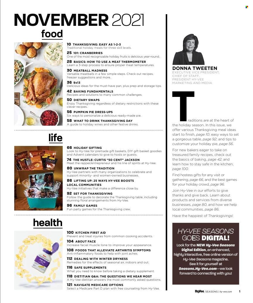 Hy-Vee (IA, IL, MN, MO, SD) Weekly Ad Flyer November 18 to November 25