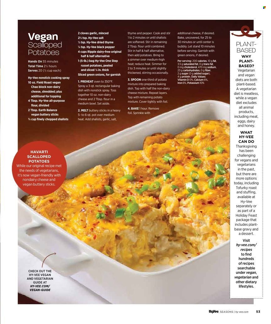 Hy-Vee (IA, IL, MN, MO, SD) Weekly Ad Flyer November 18 to November 25