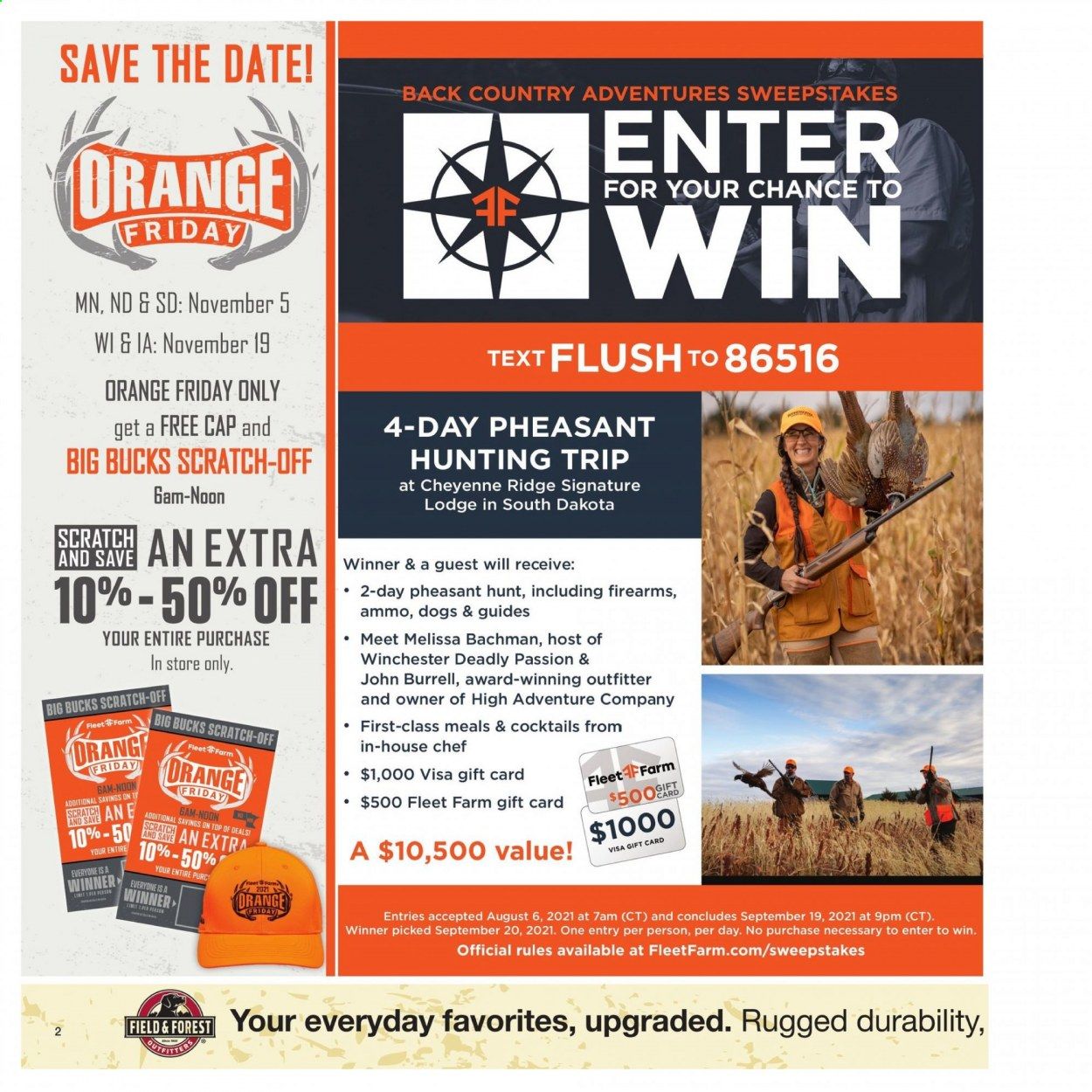 Fleet Farm (IA, MN, ND, WI) Weekly Ad Flyer November 18 to November 25