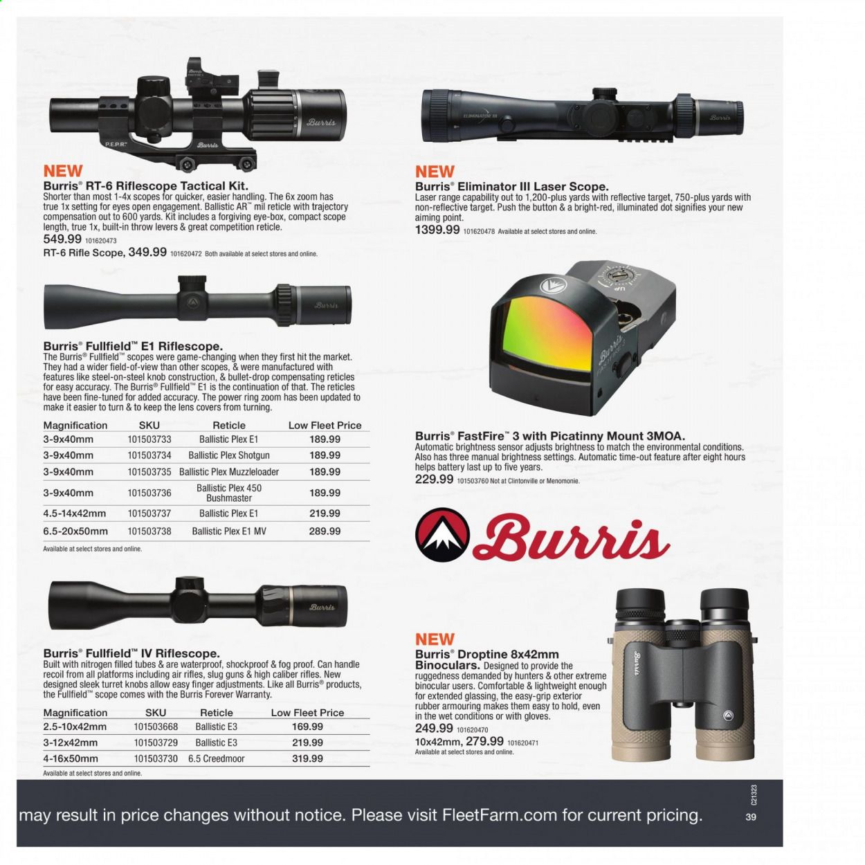 Fleet Farm (IA, MN, ND, WI) Weekly Ad Flyer November 18 to November 25