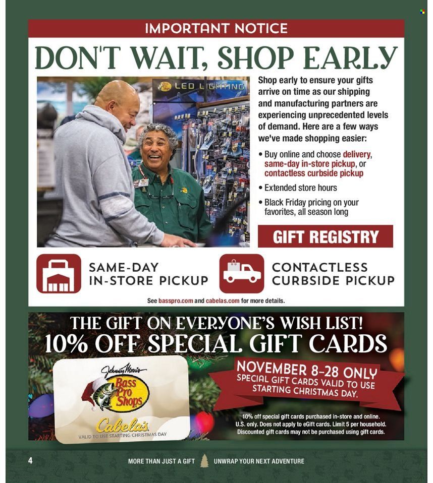 Cabela's Weekly Ad Flyer November 19 to November 26