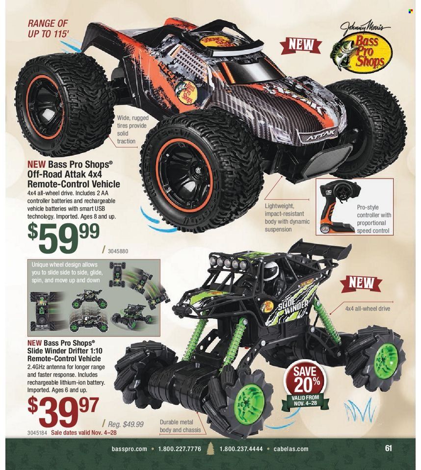 Cabela's Weekly Ad Flyer November 19 to November 26