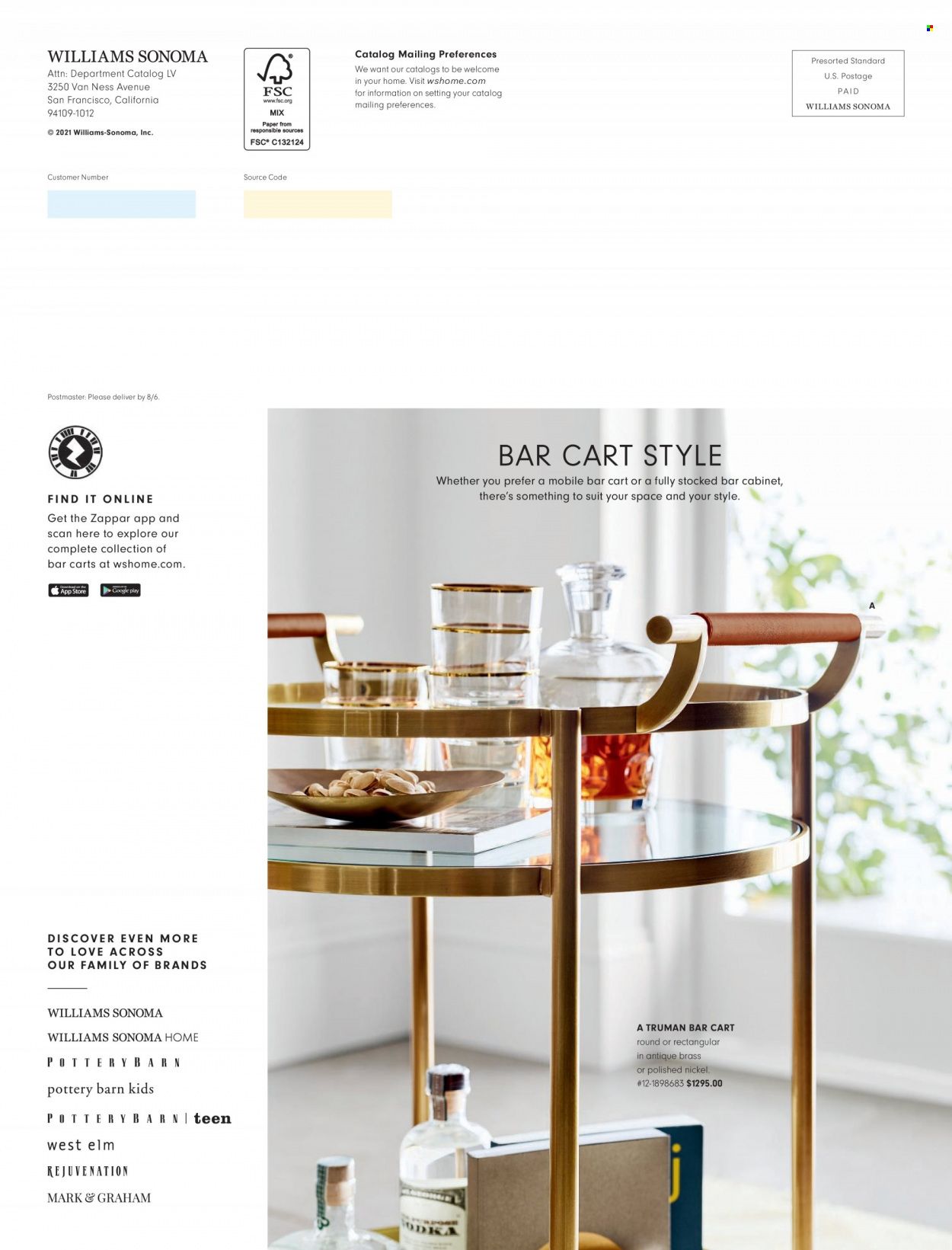 Williams-Sonoma Weekly Ad Flyer November 19 to November 26