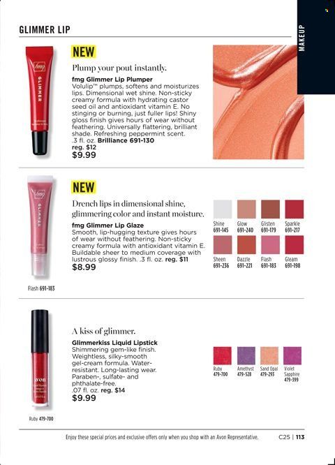Avon Weekly Ad Flyer November 19 to November 26