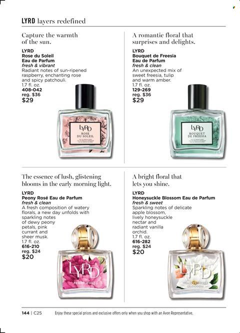 Avon Weekly Ad Flyer November 19 to November 26