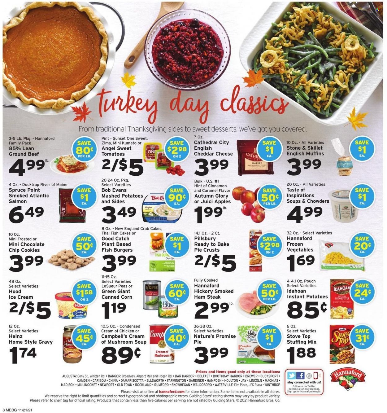 Hannaford (ME) Weekly Ad Flyer November 19 to November 26