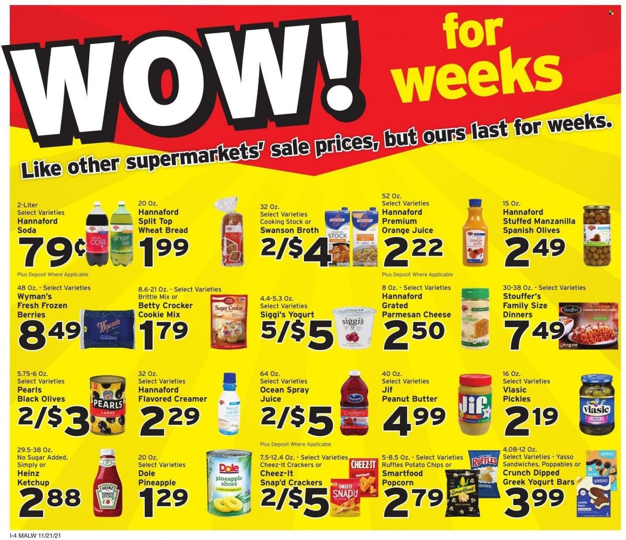 Hannaford (MA) Weekly Ad Flyer November 19 to November 26