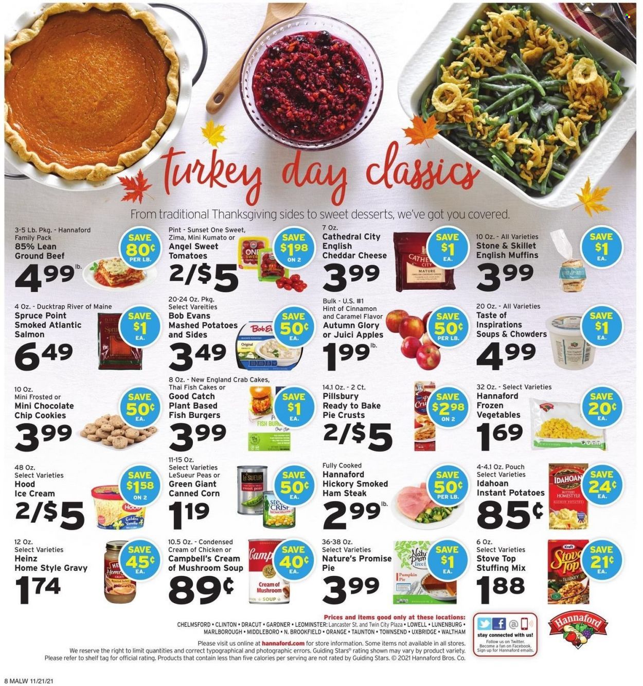 Hannaford (MA) Weekly Ad Flyer November 19 to November 26
